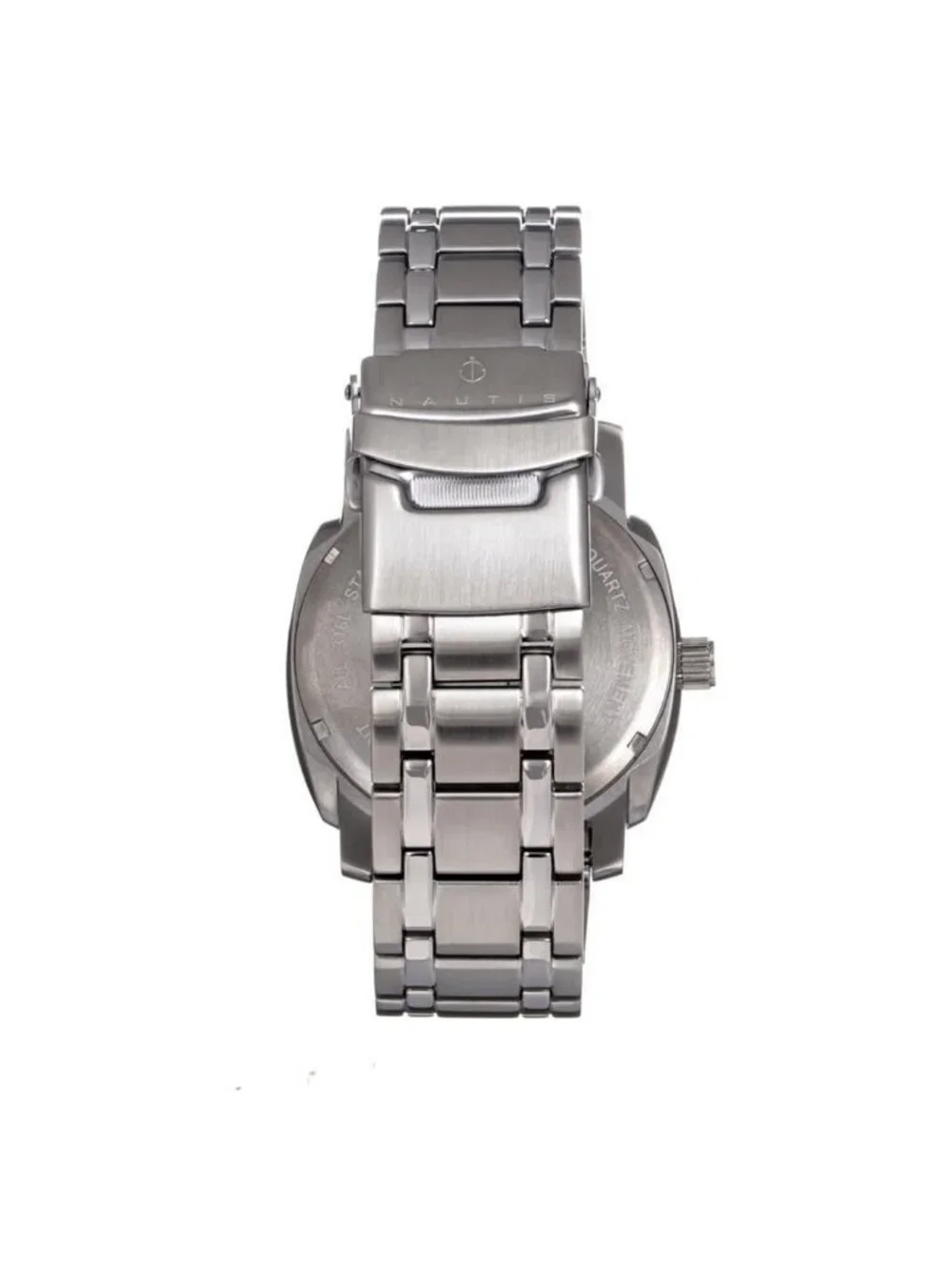 NWT Nautis Stealth Quartz White Dial Men's Watch